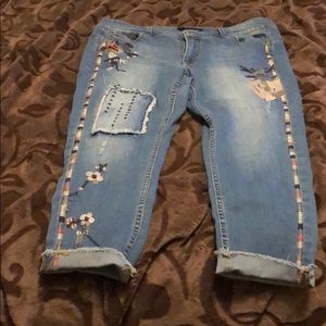 Embroidered Jeans